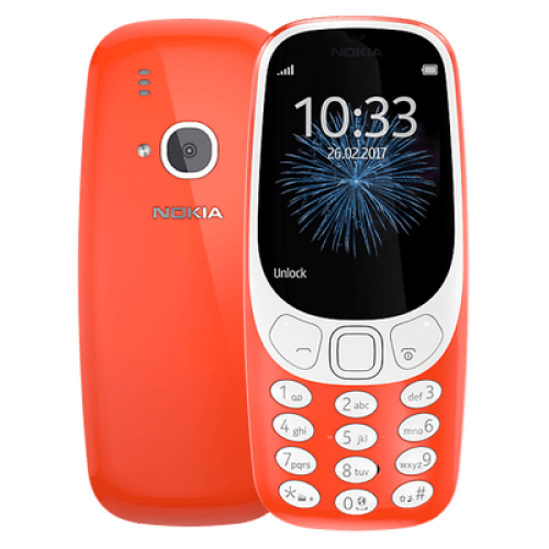 Nokia 3310 2017 Dual SIM Warm Red
